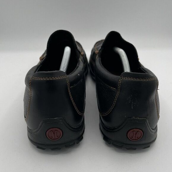 Cole Haan TUCKER VENETIAN Black Leather C03557 Mens Driving Loafer Shoes Sz 12 N main image 5